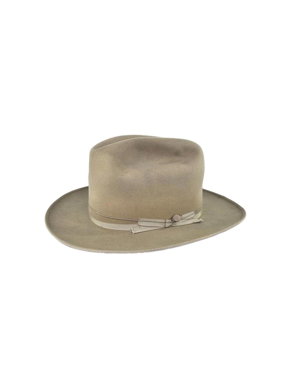 VTG Stetson Open Road 3X Beaver Driving Hat Siz 7 Silverbelly Western Cowboy Hat